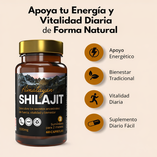 Shilajit Energía Vital