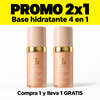 2x1 Base Hidratante 4 en 1 con Protección Solar