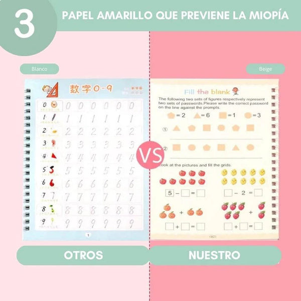 Cuadernos Mágicos 4x1 Sank