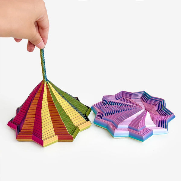 Estrella Sensorial 3D Giratoria Expandible