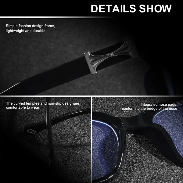 Gafas Vintage Protector Azul Diarias