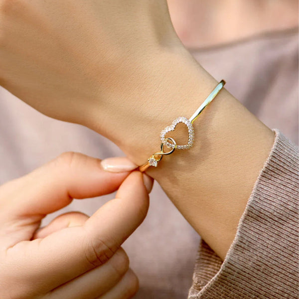 Pulsera de Corazón de Amor para Hijas